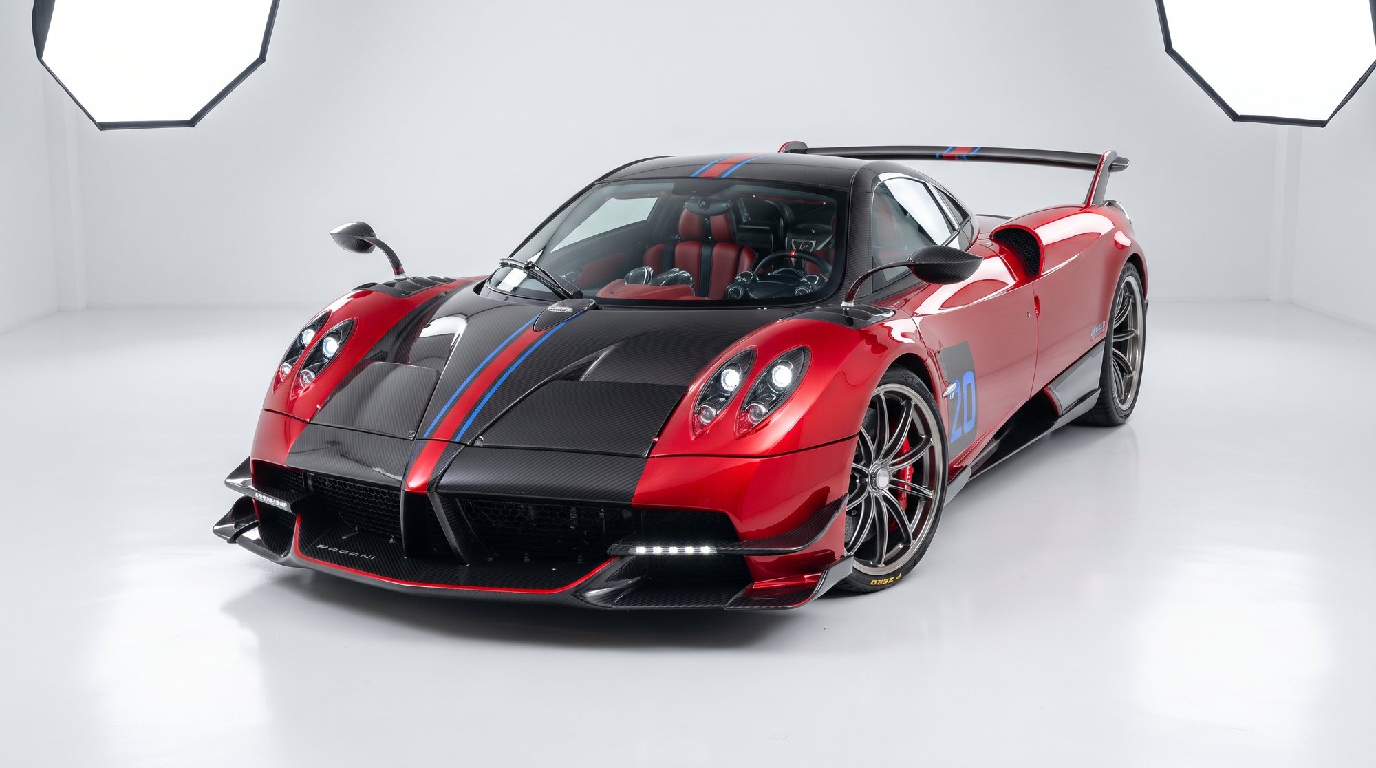 The Tempesta from the front three quarter in a white studio